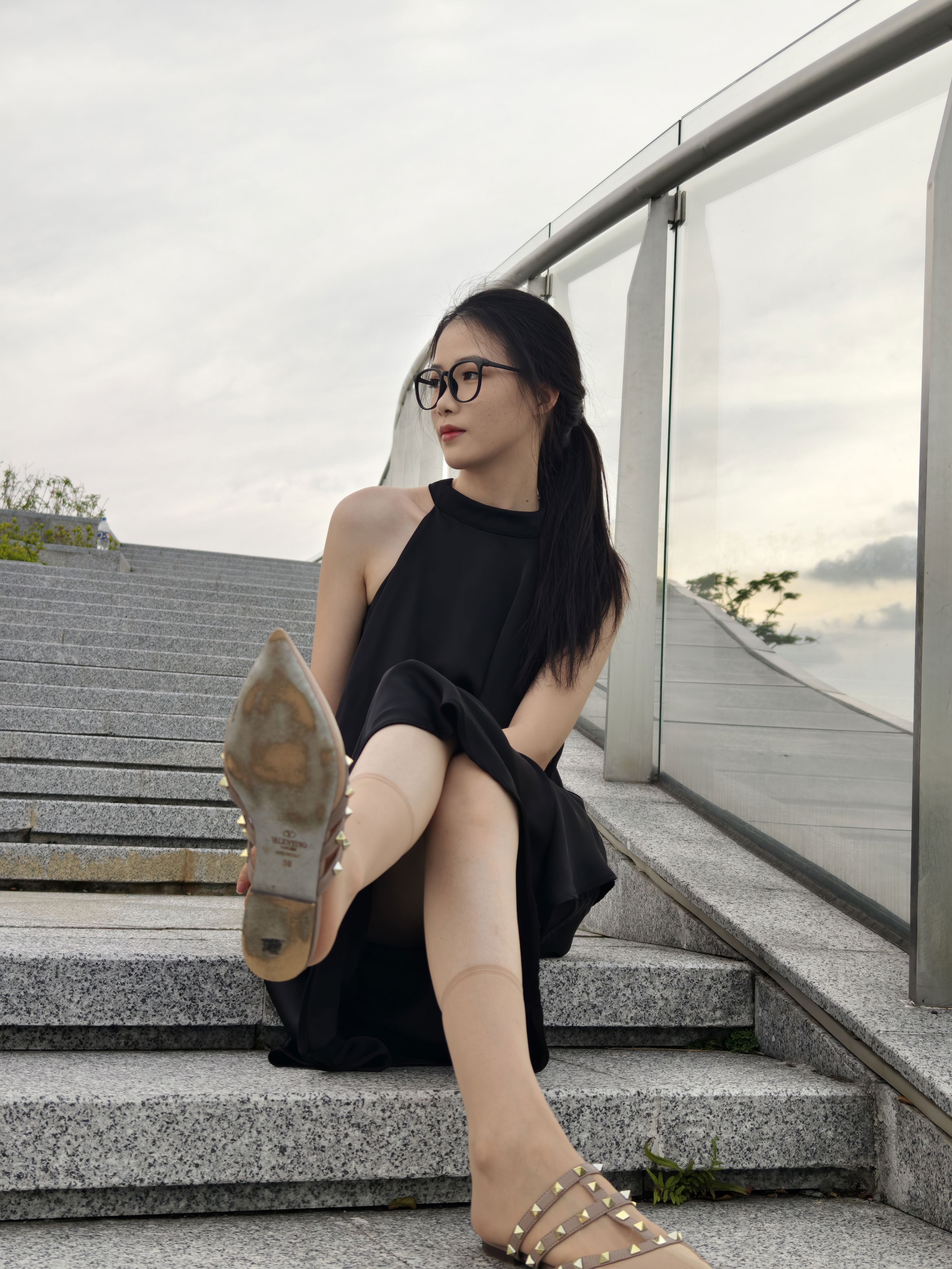 个人约拍 - 18号作品 02框眼镜小妹/(258P)