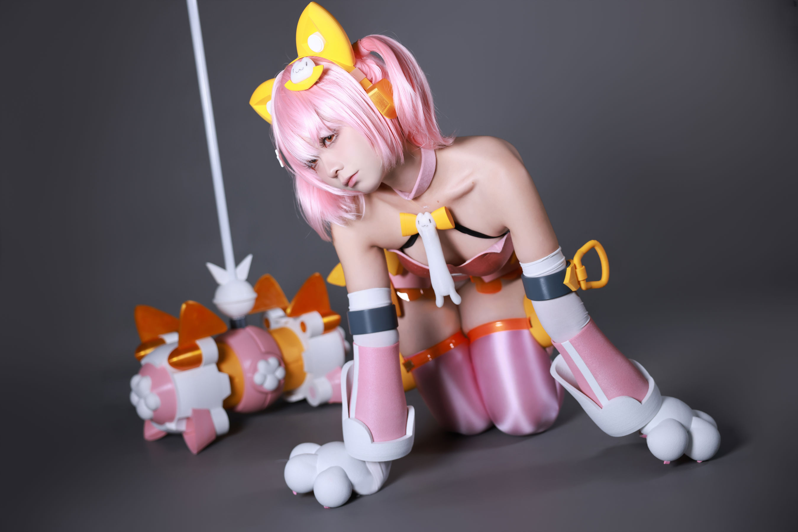 动漫博主 G44不会受伤 - 女神装置Puni Mofu猫猫/(54P)