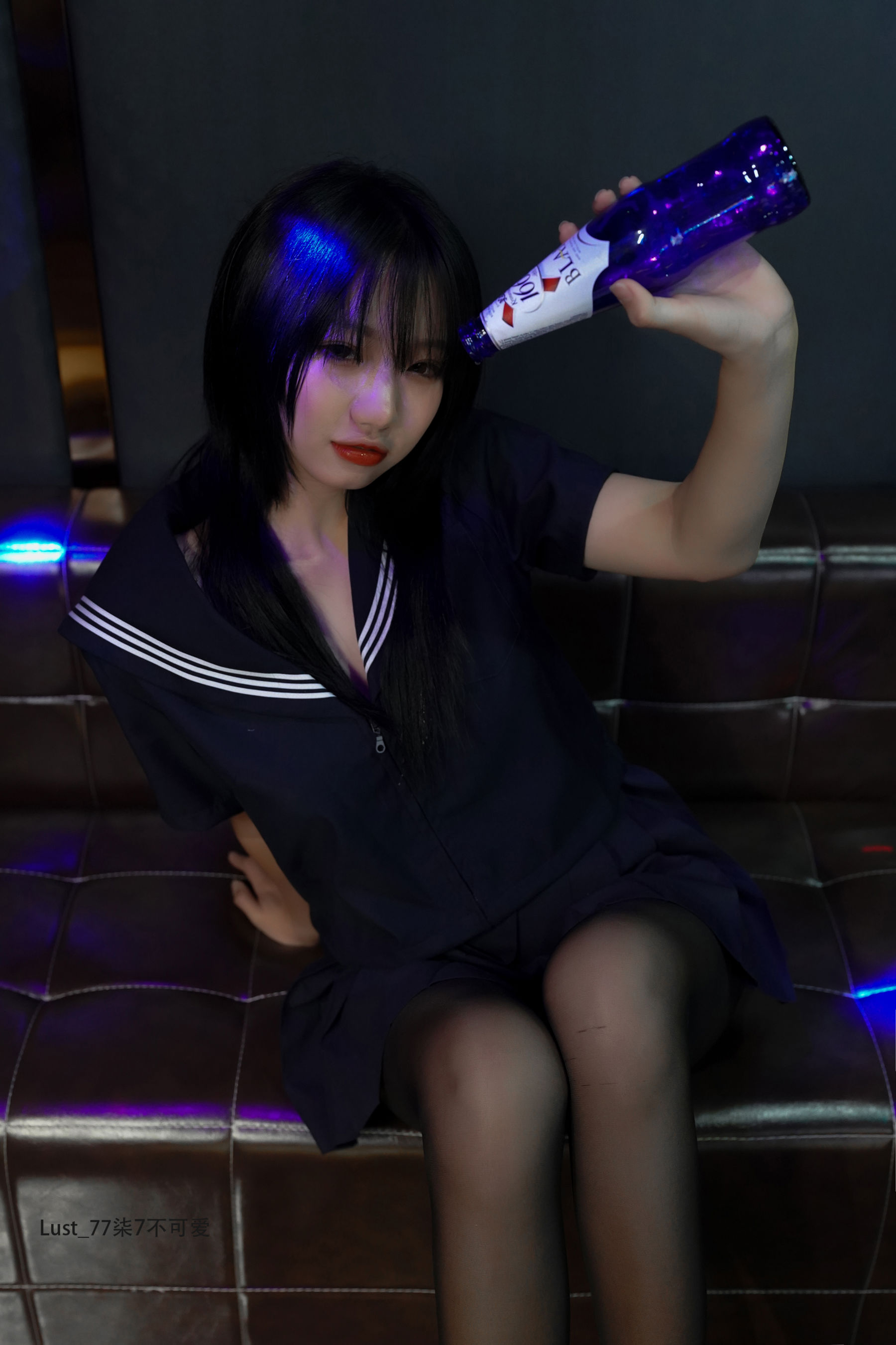 动漫博主 柒柒要乖哦 - JK少女/(176P)