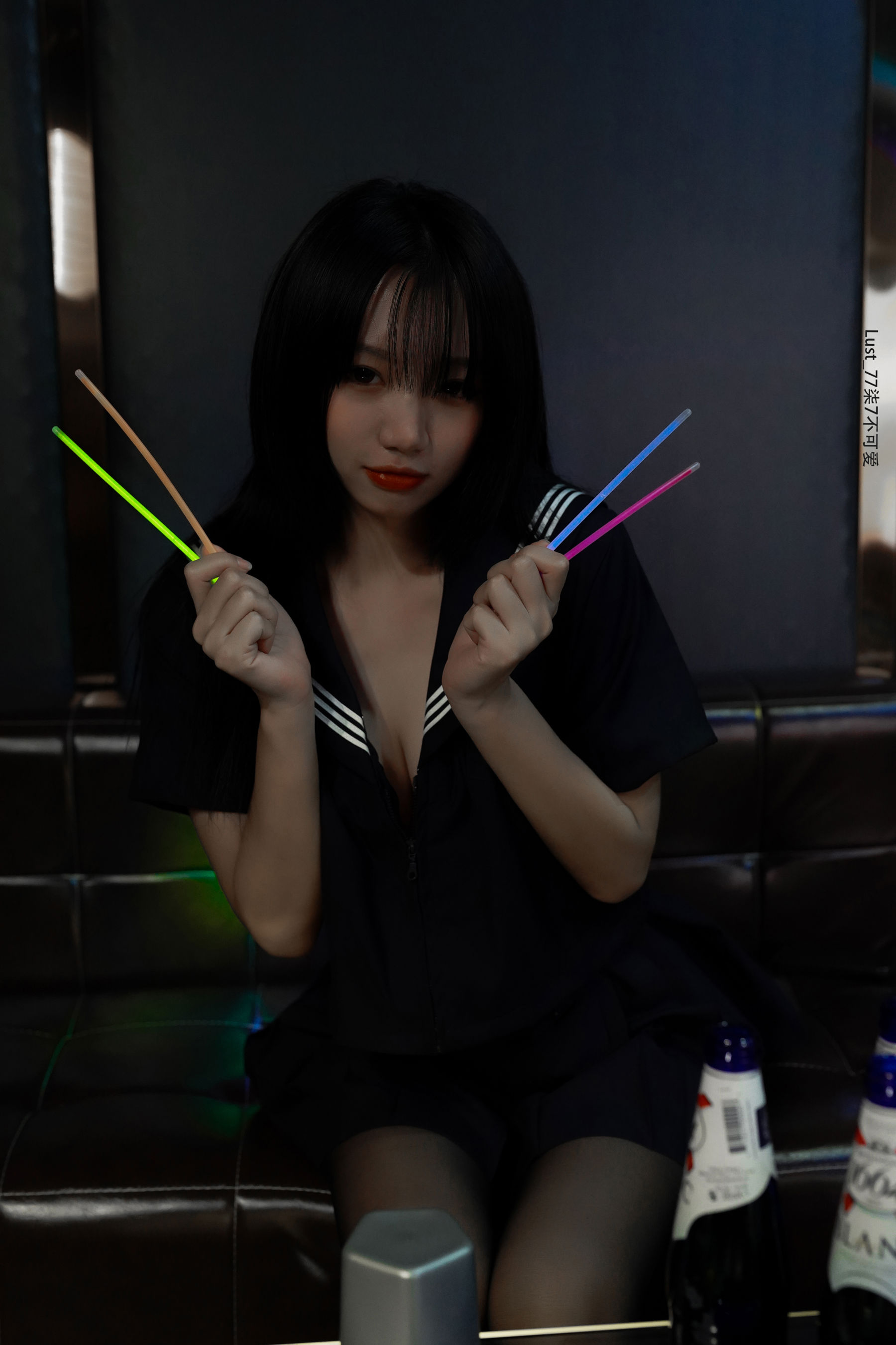 动漫博主 柒柒要乖哦 - JK少女/(176P)