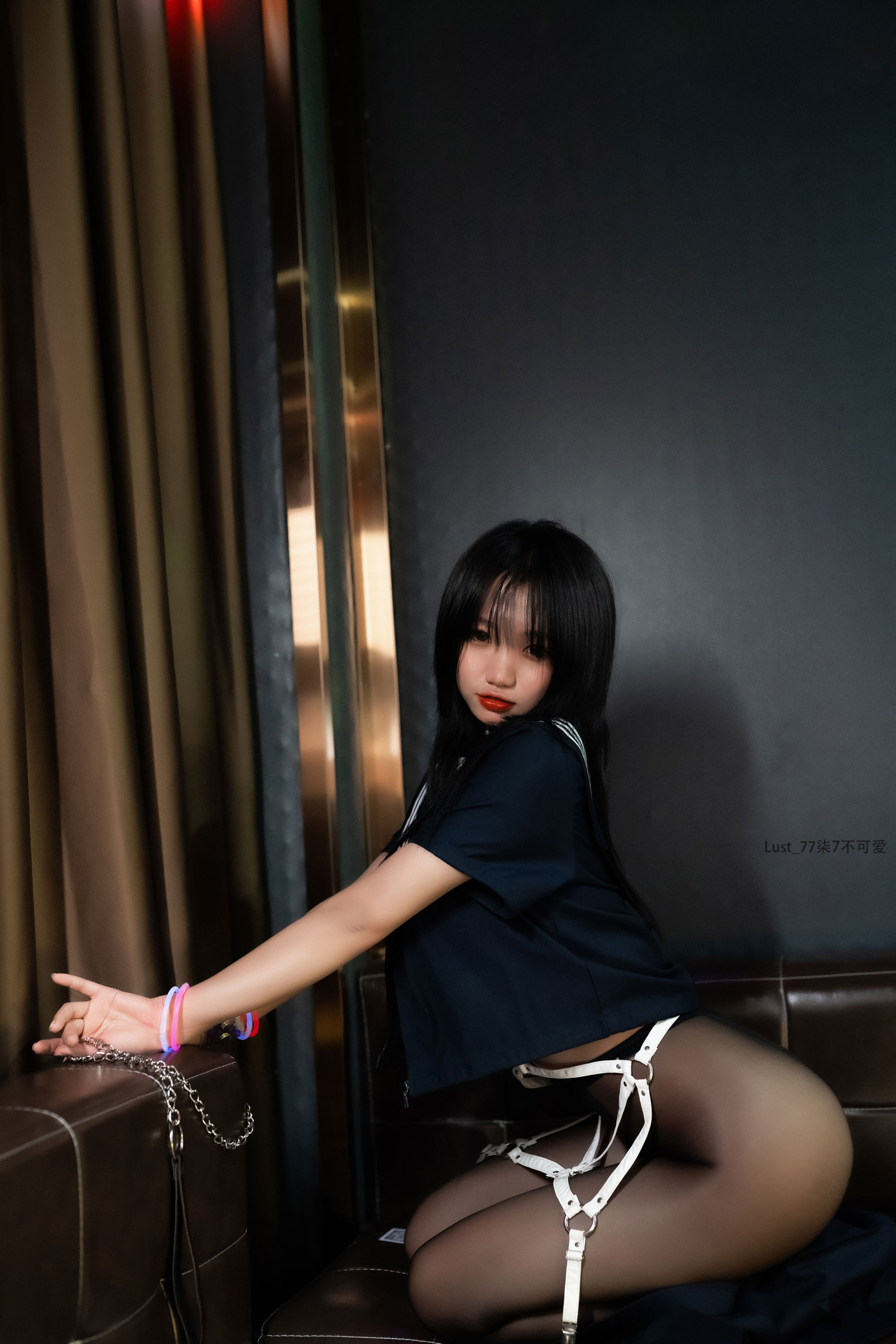 动漫博主 柒柒要乖哦 - JK少女/(176P)