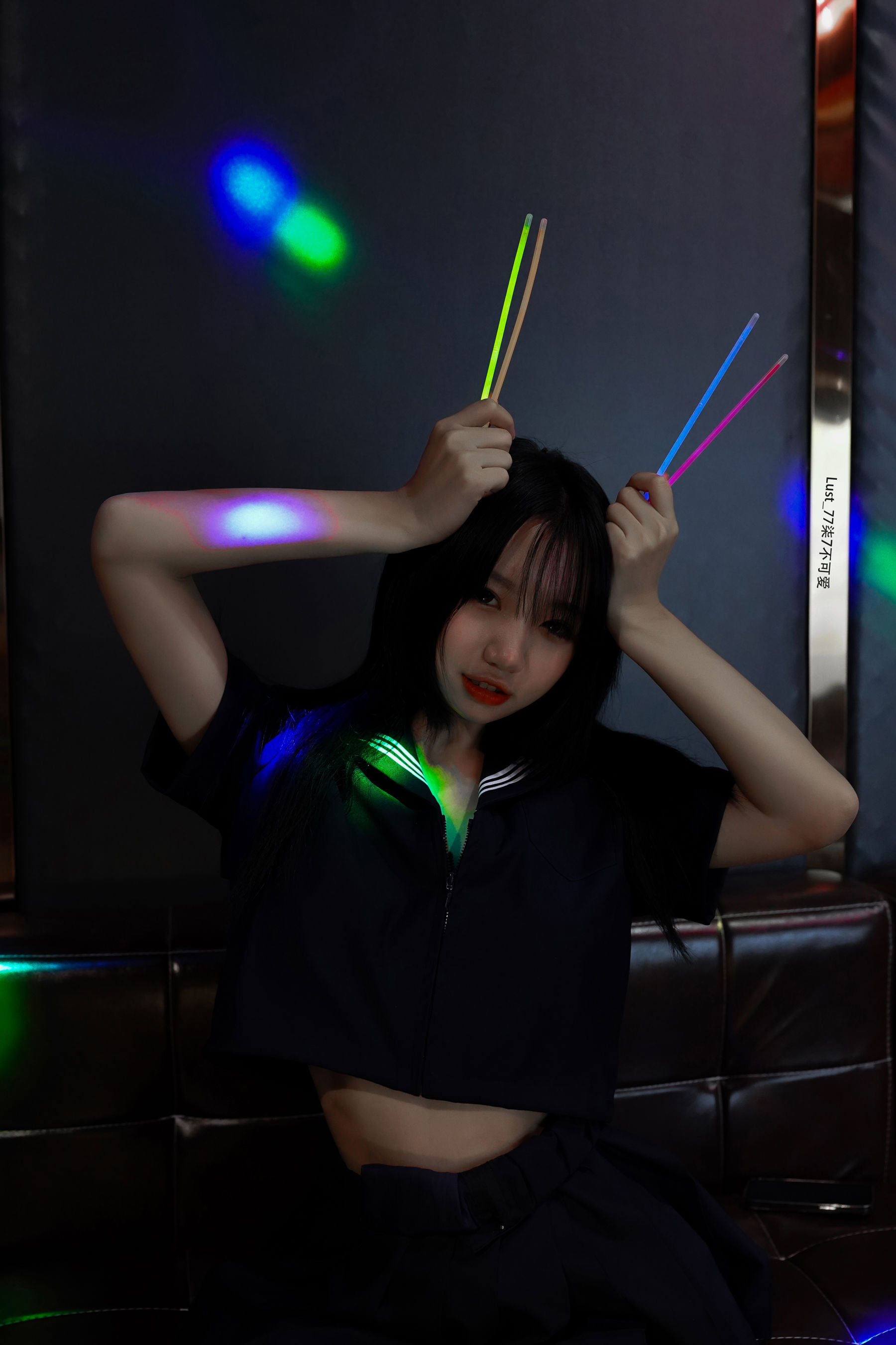 动漫博主 柒柒要乖哦 - JK少女/(176P)