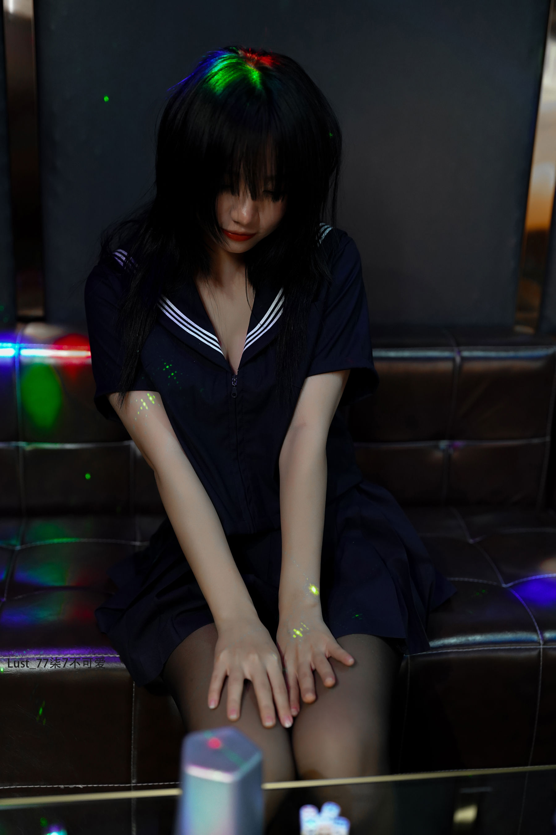 动漫博主 柒柒要乖哦 - JK少女/(176P)