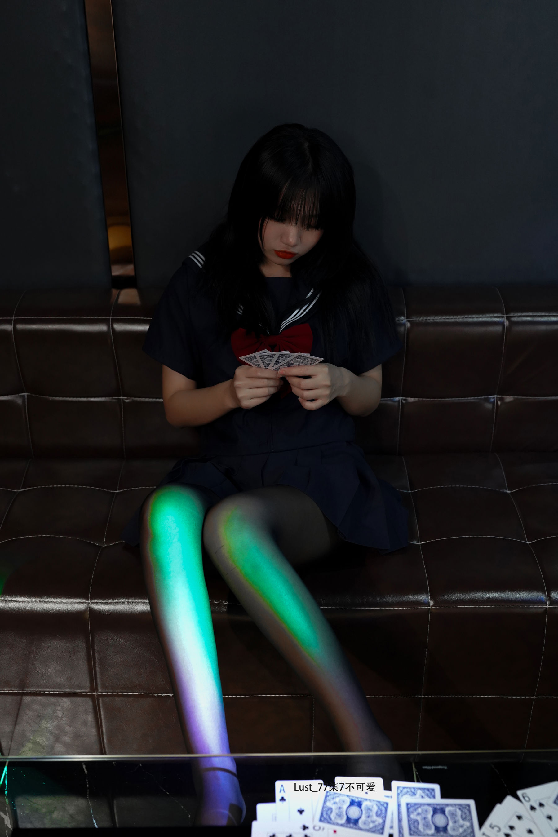 动漫博主 柒柒要乖哦 - JK少女/(176P)