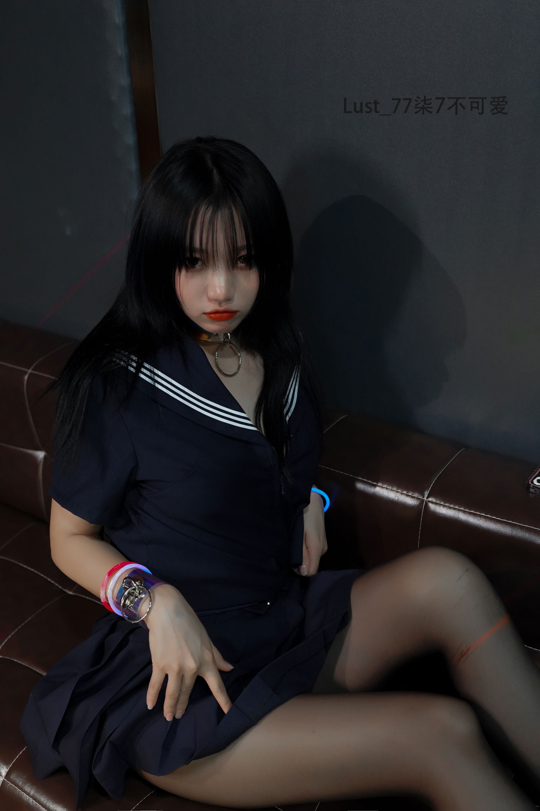 动漫博主 柒柒要乖哦 - JK少女/(176P)
