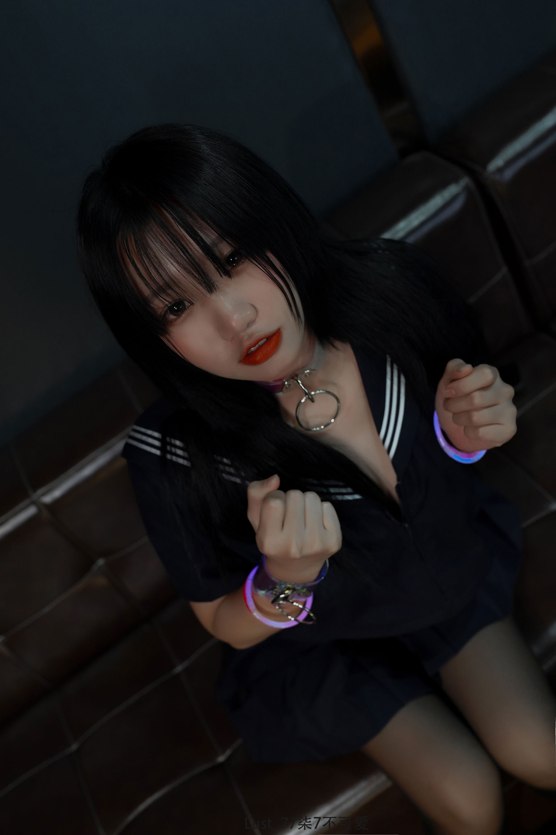 动漫博主 柒柒要乖哦 - JK少女/(176P)