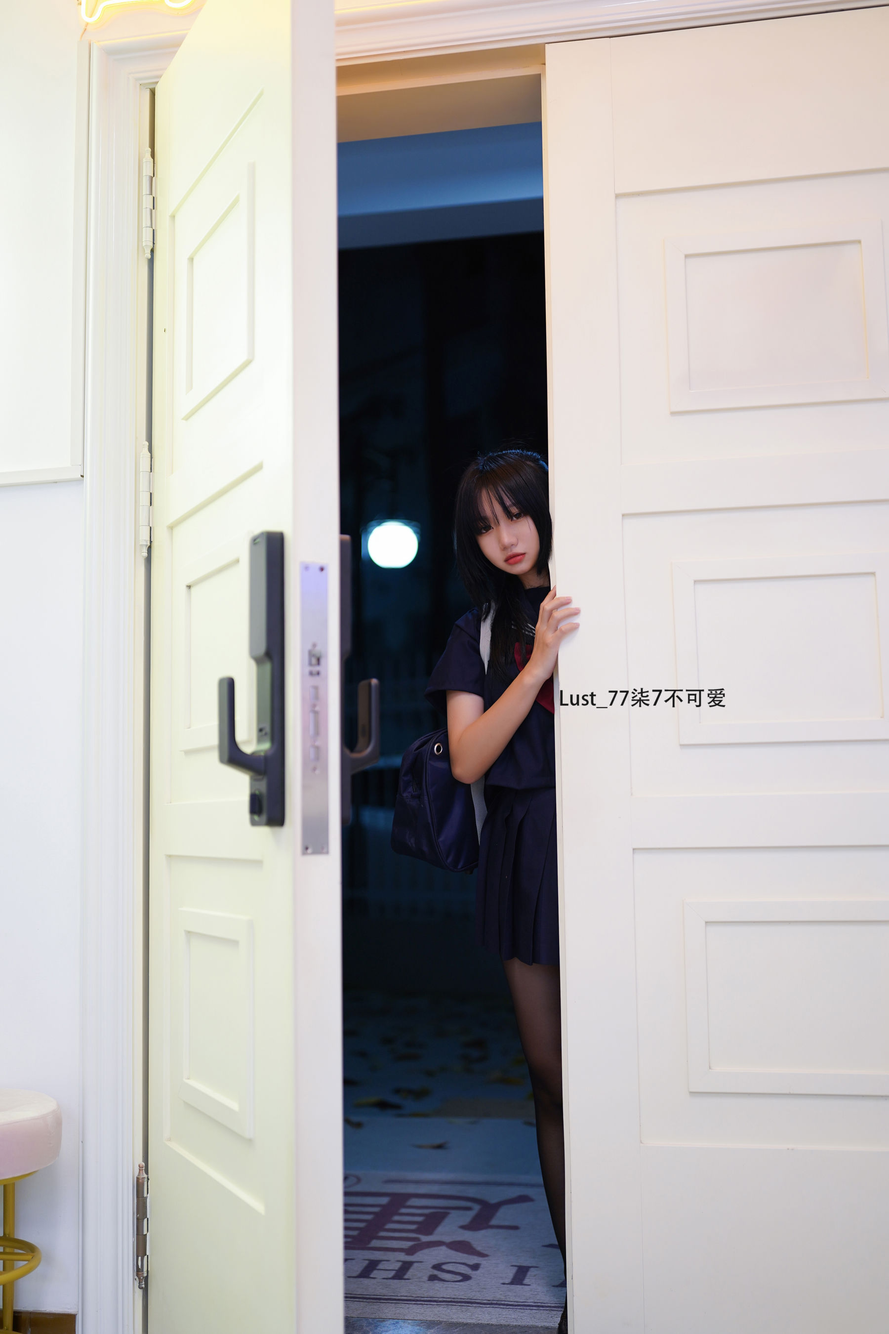 动漫博主 柒柒要乖哦 - JK少女/(176P)