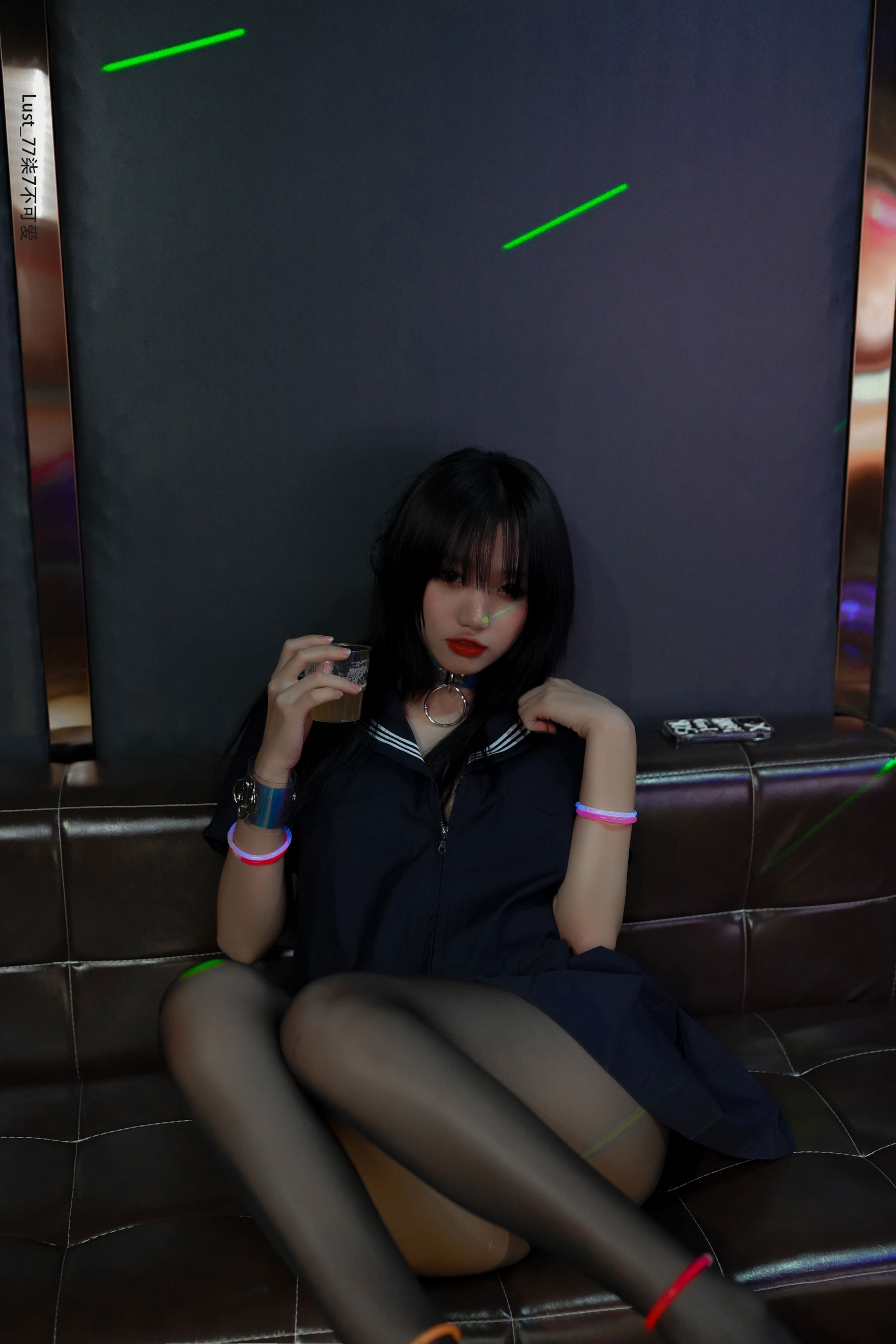 动漫博主 柒柒要乖哦 - JK少女/(176P)