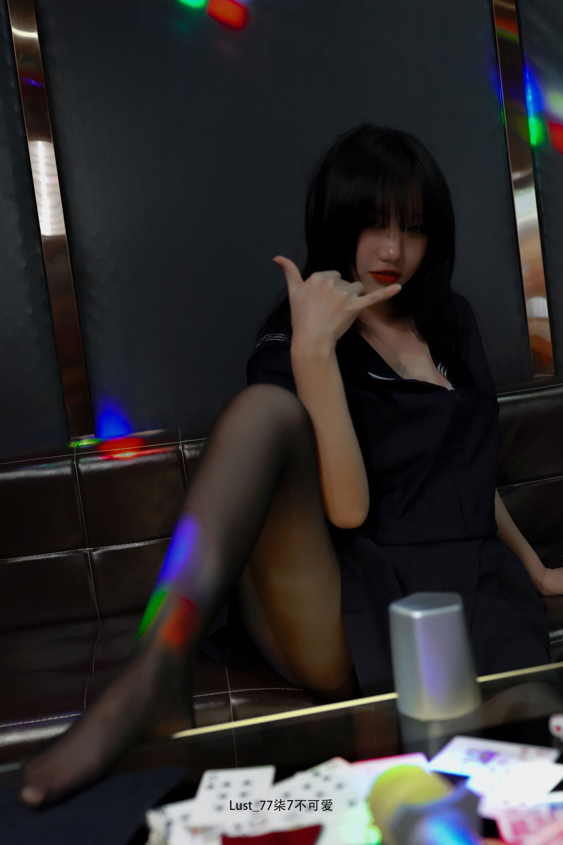 动漫博主 柒柒要乖哦 - JK少女/(176P)