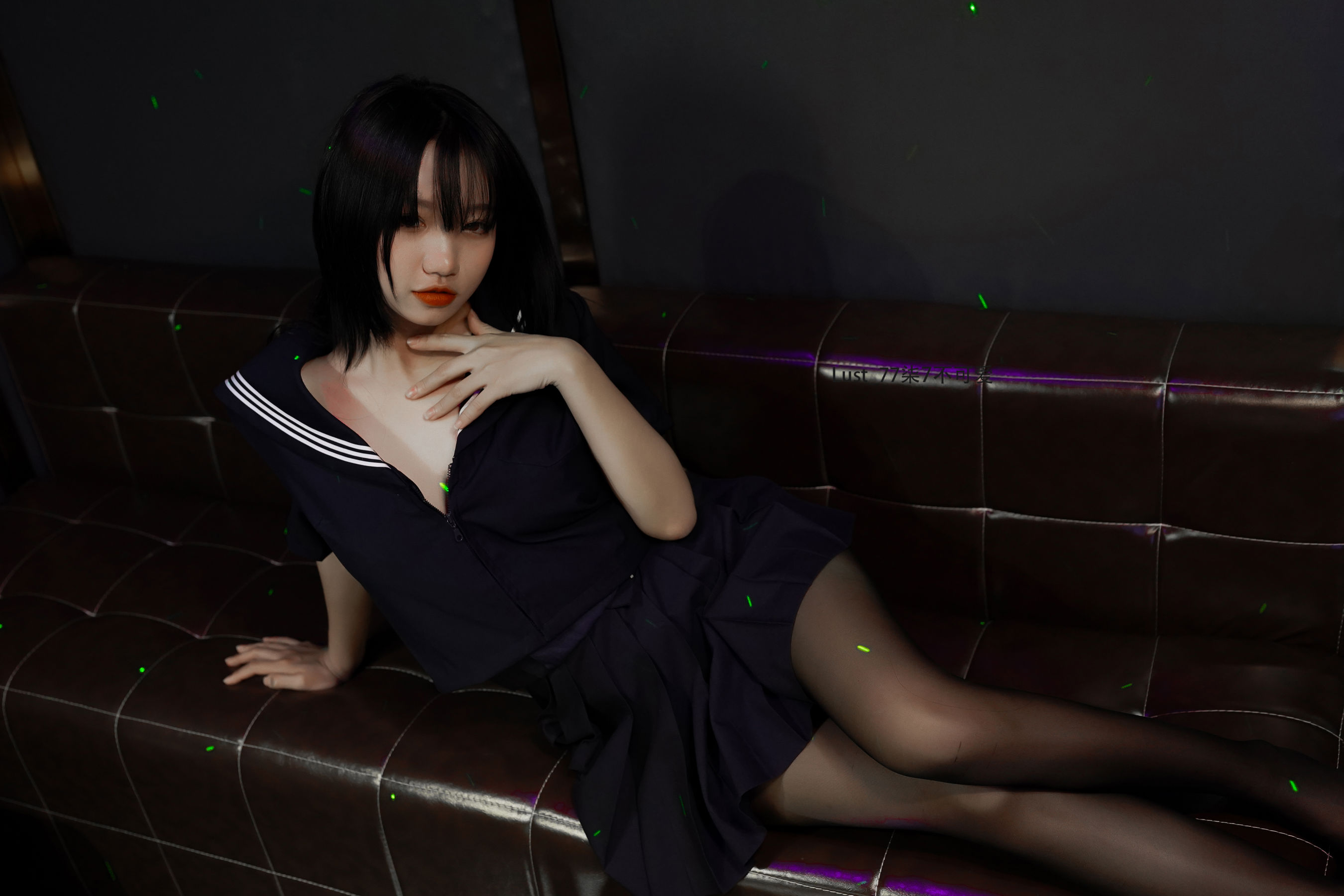 动漫博主 柒柒要乖哦 - JK少女/(176P)