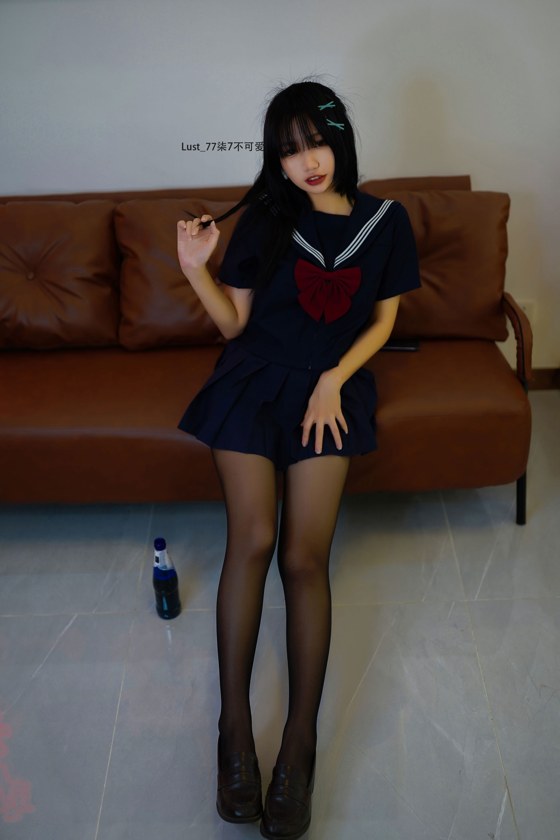 动漫博主 柒柒要乖哦 - JK少女/(176P)