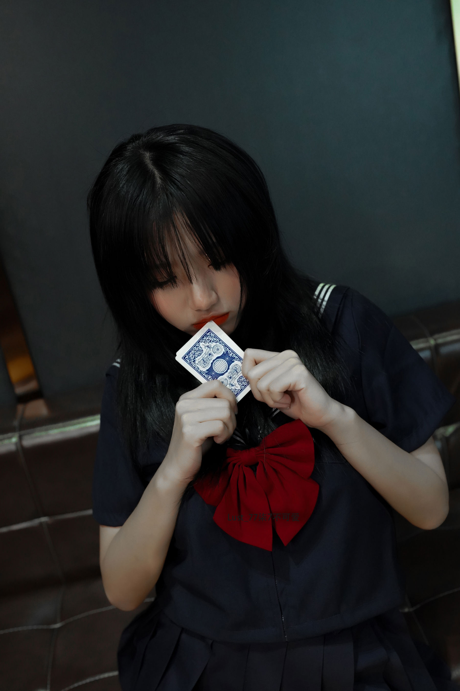 动漫博主 柒柒要乖哦 - JK少女/(176P)