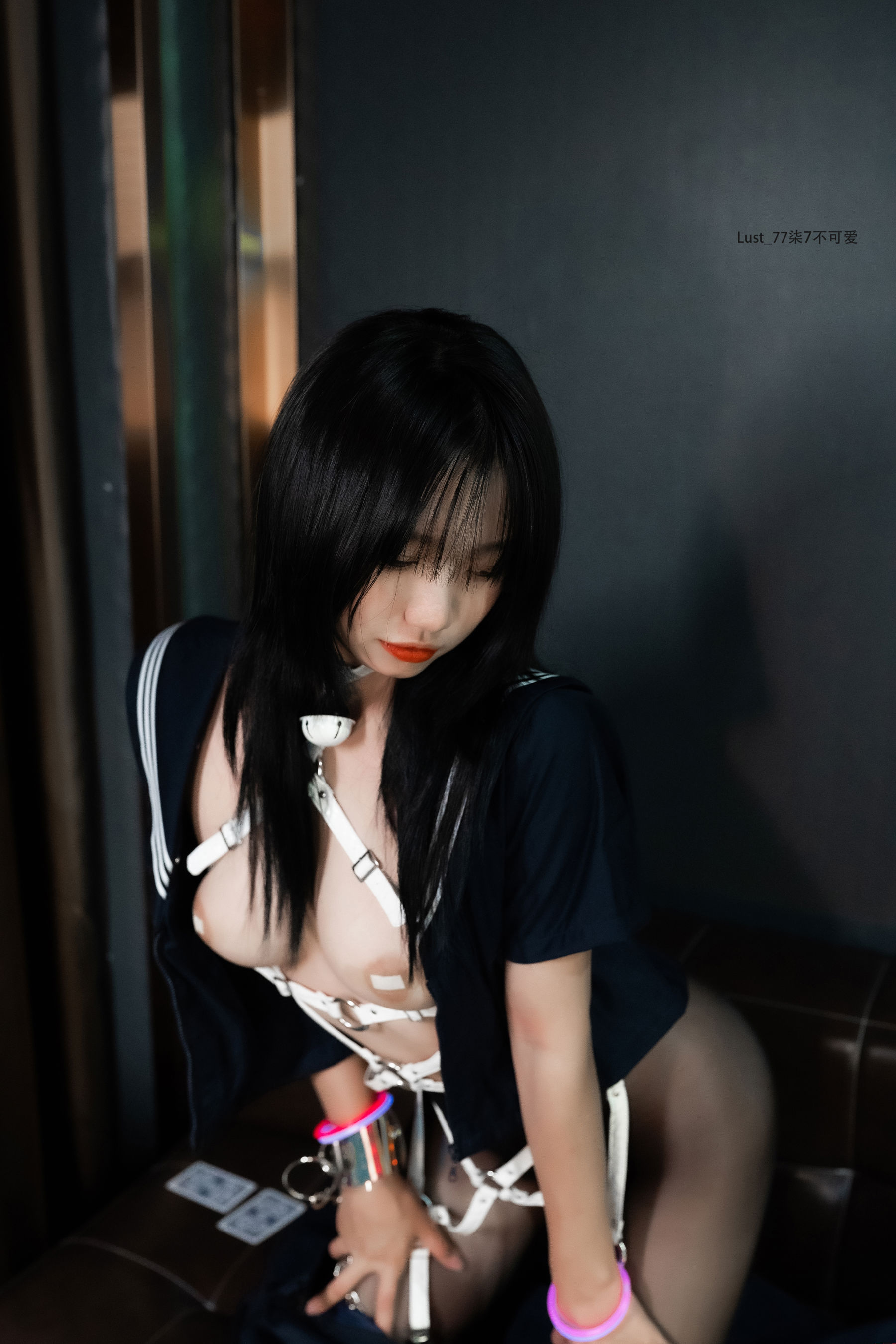 动漫博主 柒柒要乖哦 - JK少女/(176P)