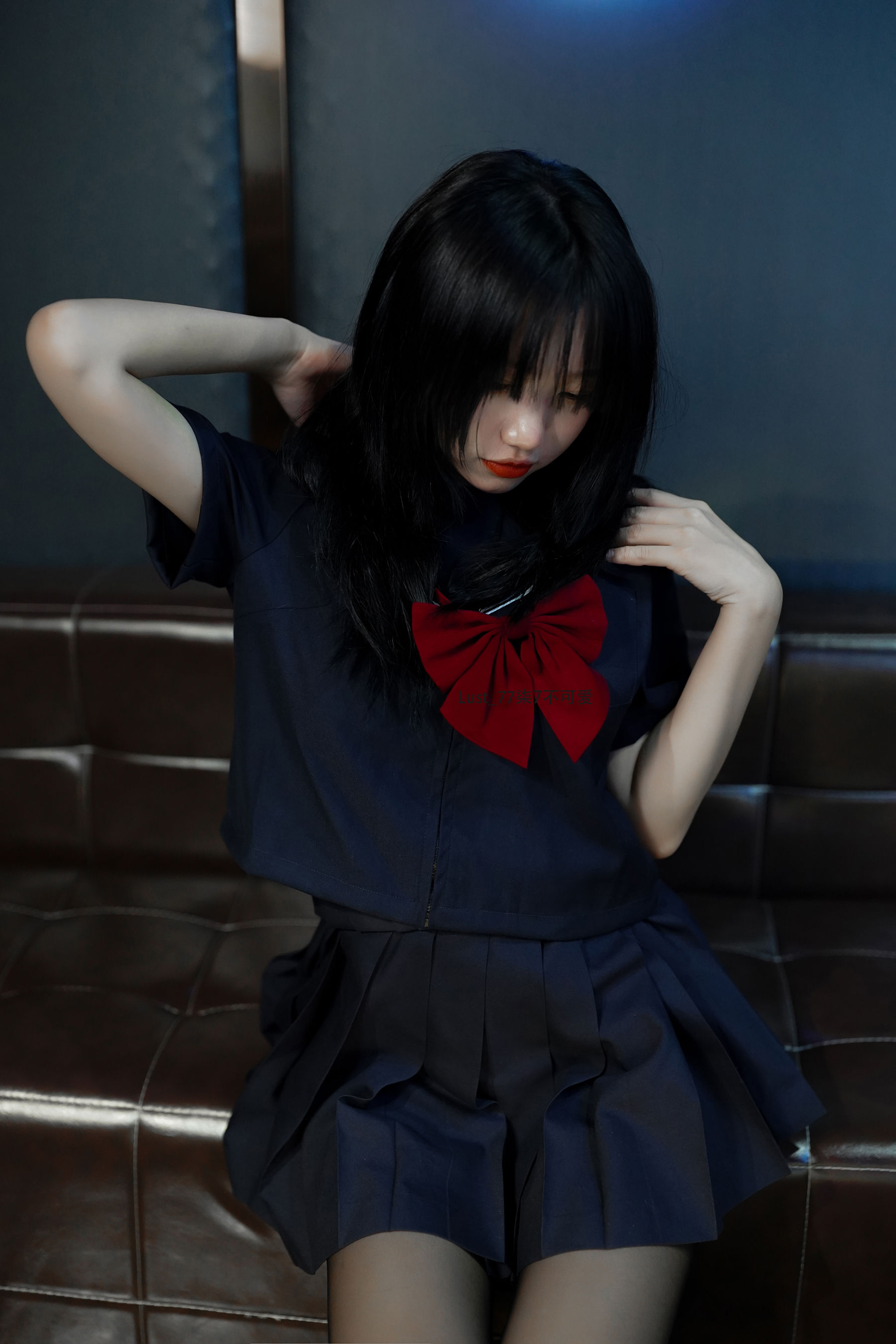 动漫博主 柒柒要乖哦 - JK少女/(176P)