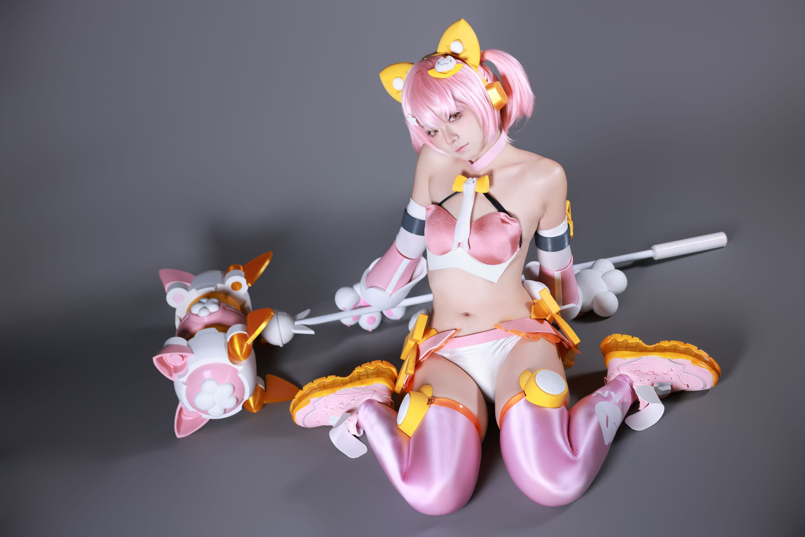 动漫博主 G44不会受伤 - 女神装置Puni Mofu猫猫/(54P)