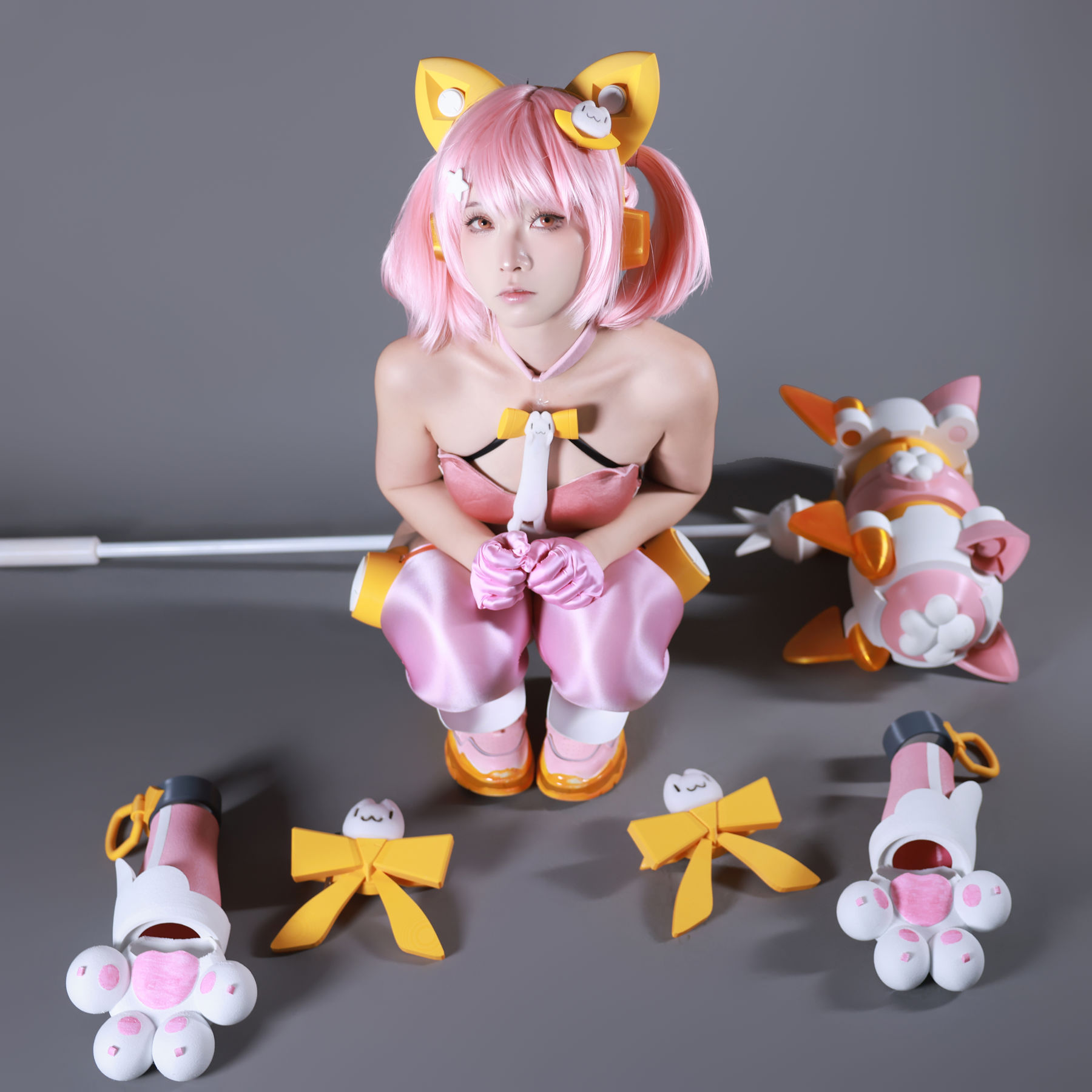 动漫博主 G44不会受伤 - 女神装置Puni Mofu猫猫/(54P)