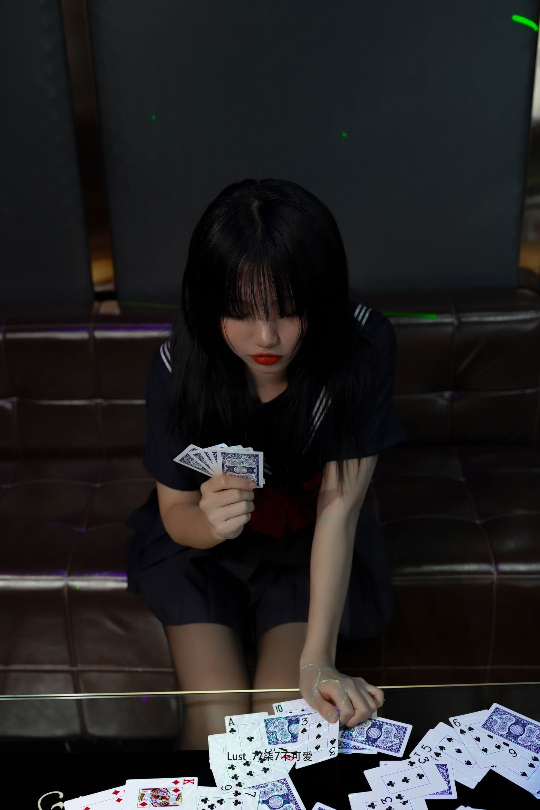 动漫博主 柒柒要乖哦 - JK少女/(176P)