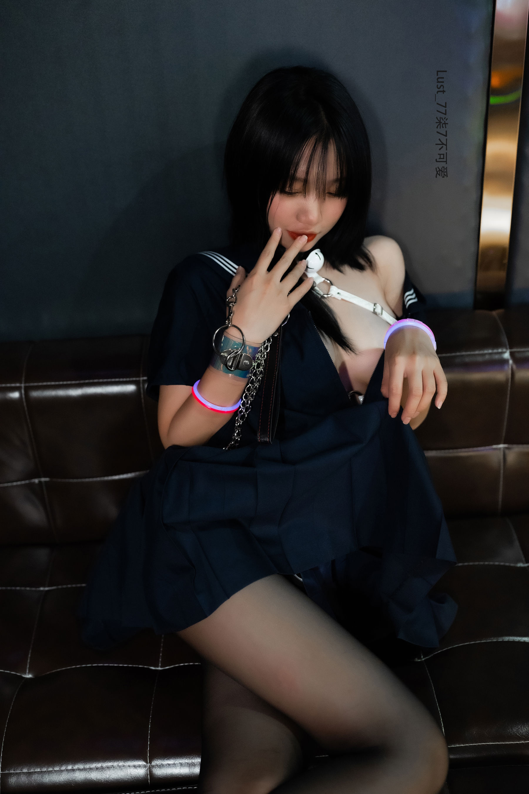 动漫博主 柒柒要乖哦 - JK少女/(176P)