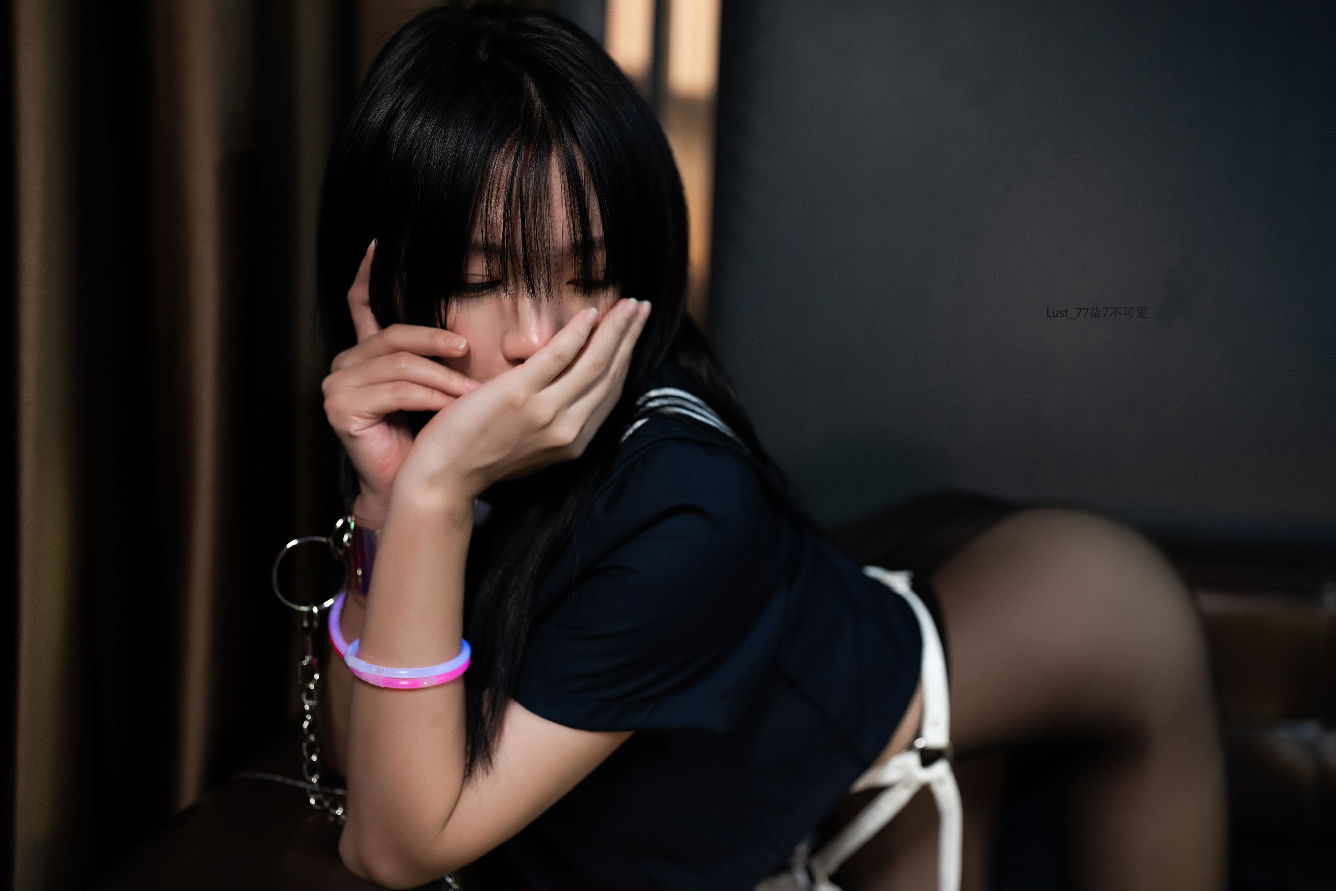 动漫博主 柒柒要乖哦 - JK少女/(176P)
