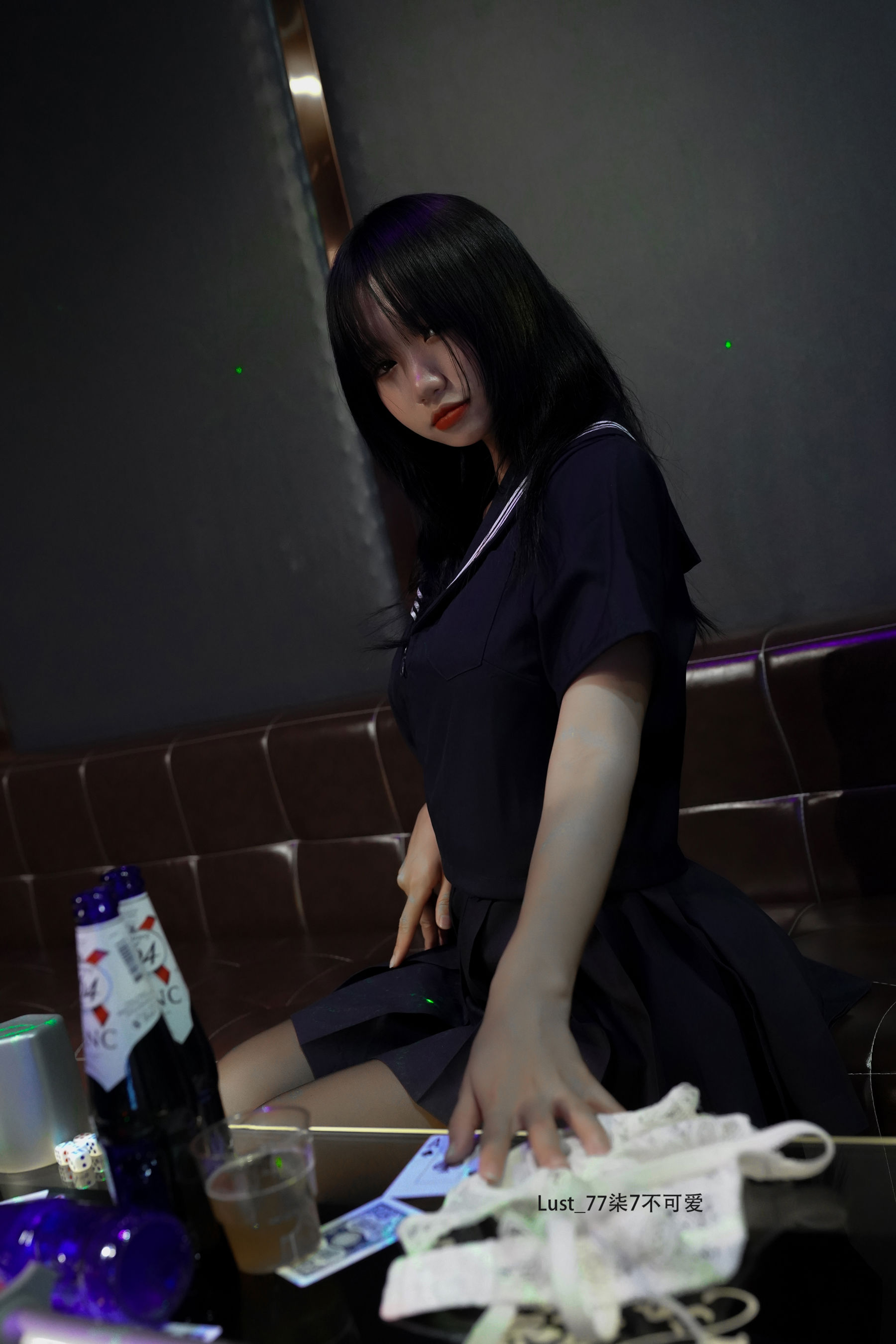 动漫博主 柒柒要乖哦 - JK少女/(176P)