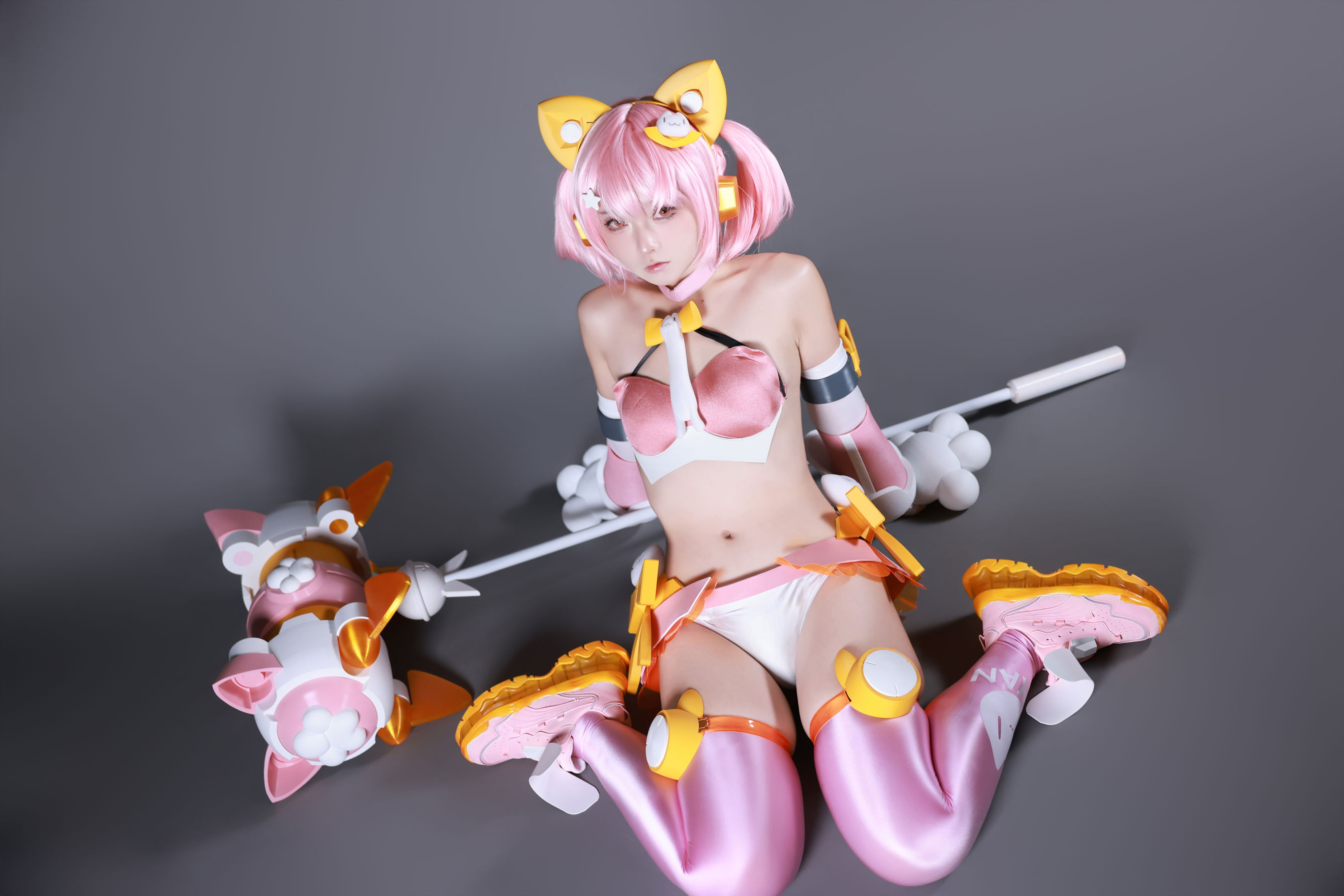 动漫博主 G44不会受伤 - 女神装置Puni Mofu猫猫/(54P)