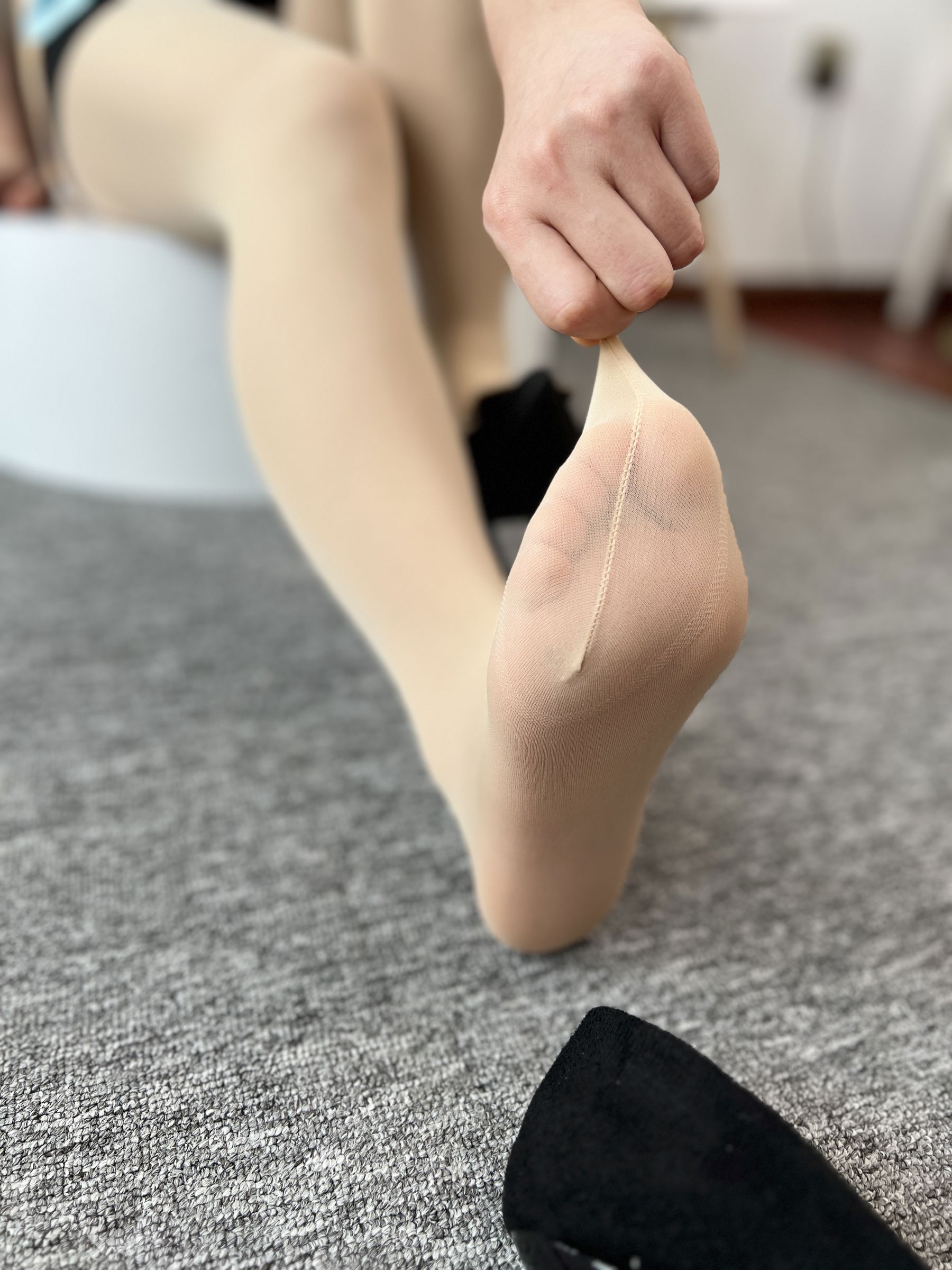 三禾摄影 No.076 空姐制服 肉丝高跟/(296P)