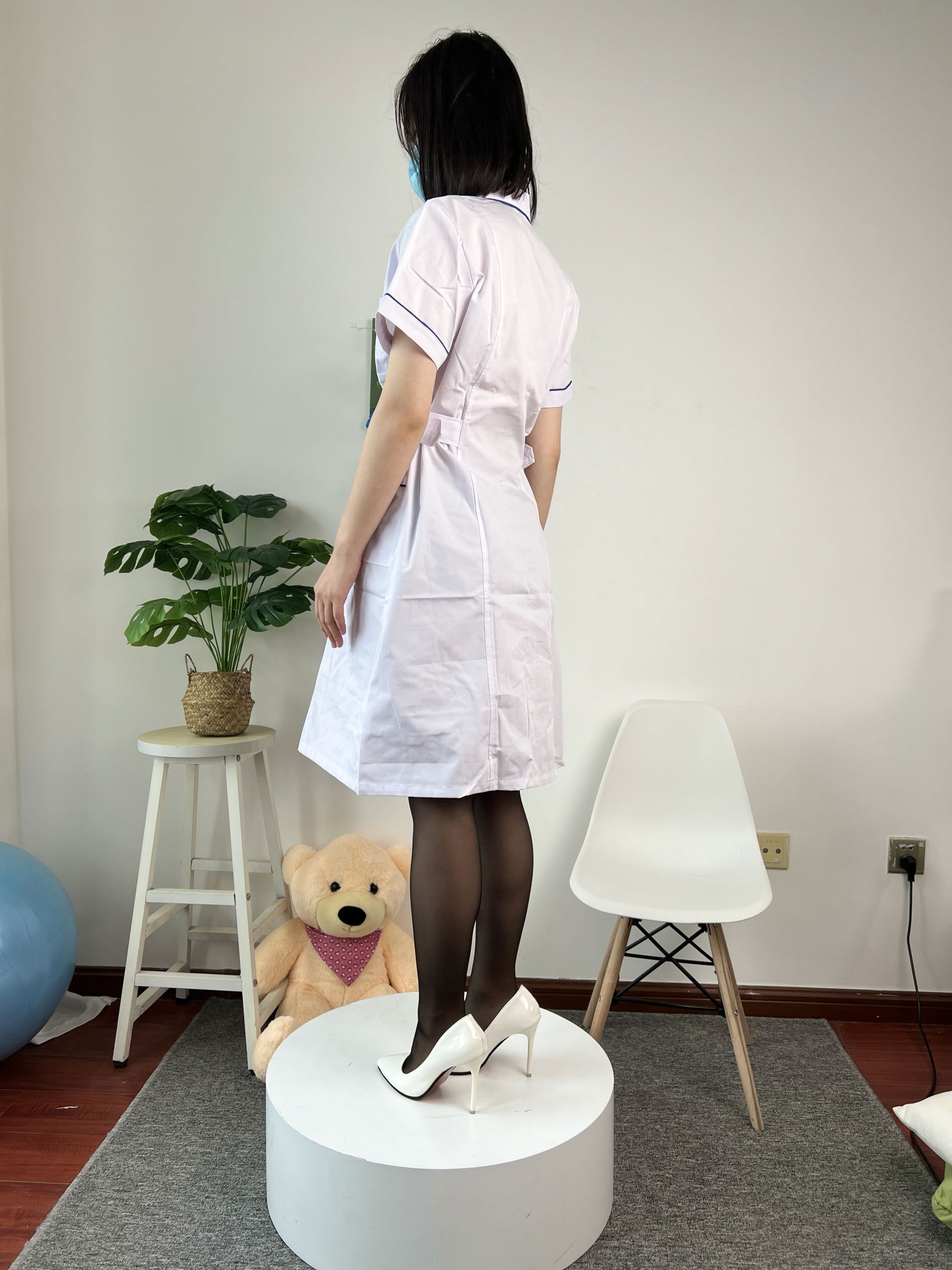 三禾摄影 No.073 护士服 黑丝 高跟/(289P)
