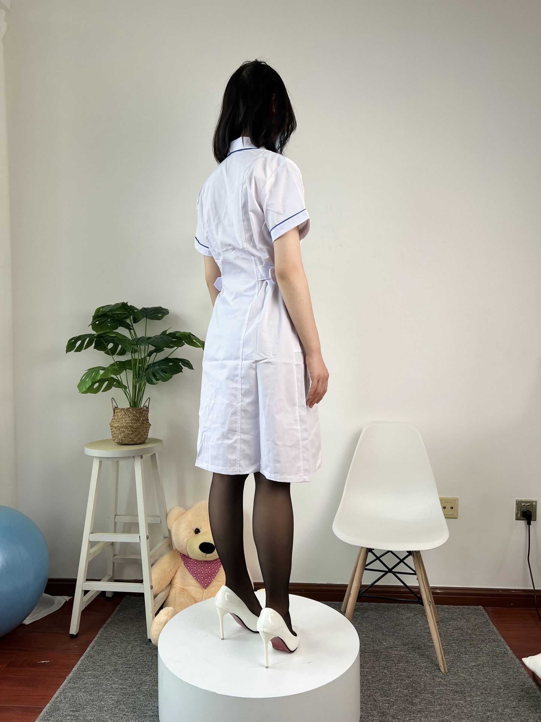 三禾摄影 No.073 护士服 黑丝 高跟/(289P)