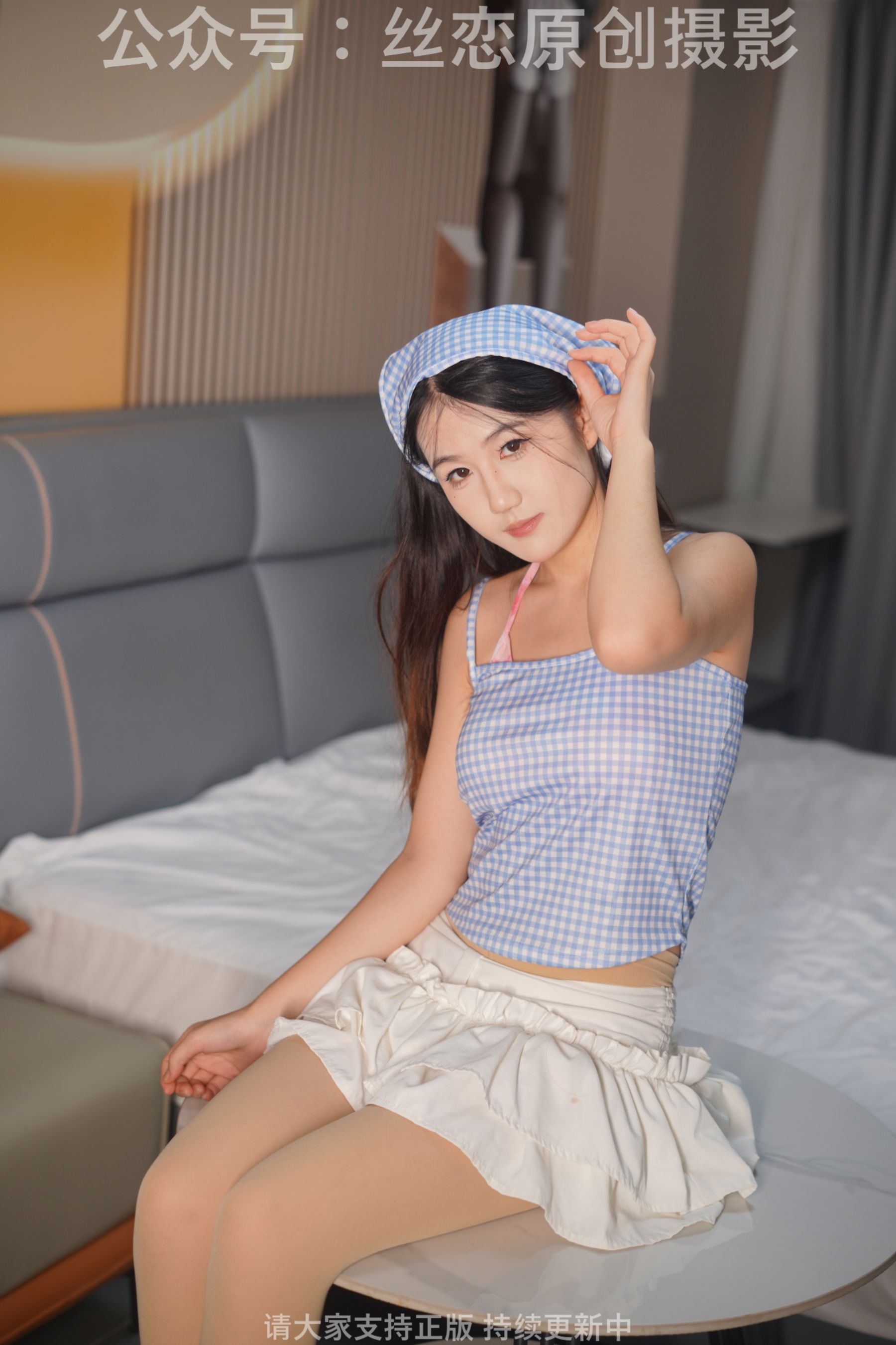 丝恋摄影 No.004 幺幺-厚肉丝 小皮鞋 碎花裙/(159P)