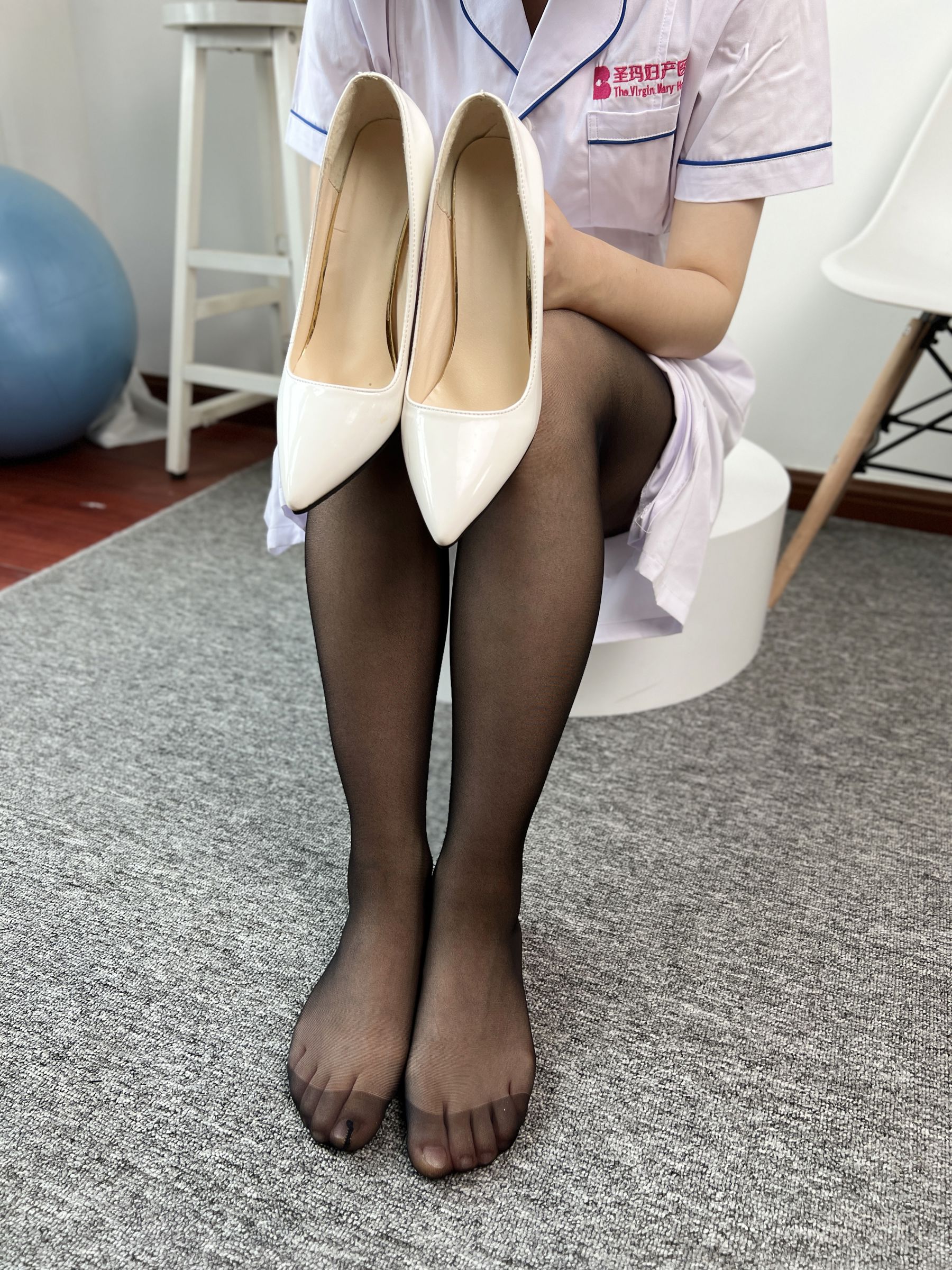 三禾摄影 No.073 护士服 黑丝 高跟/(289P)