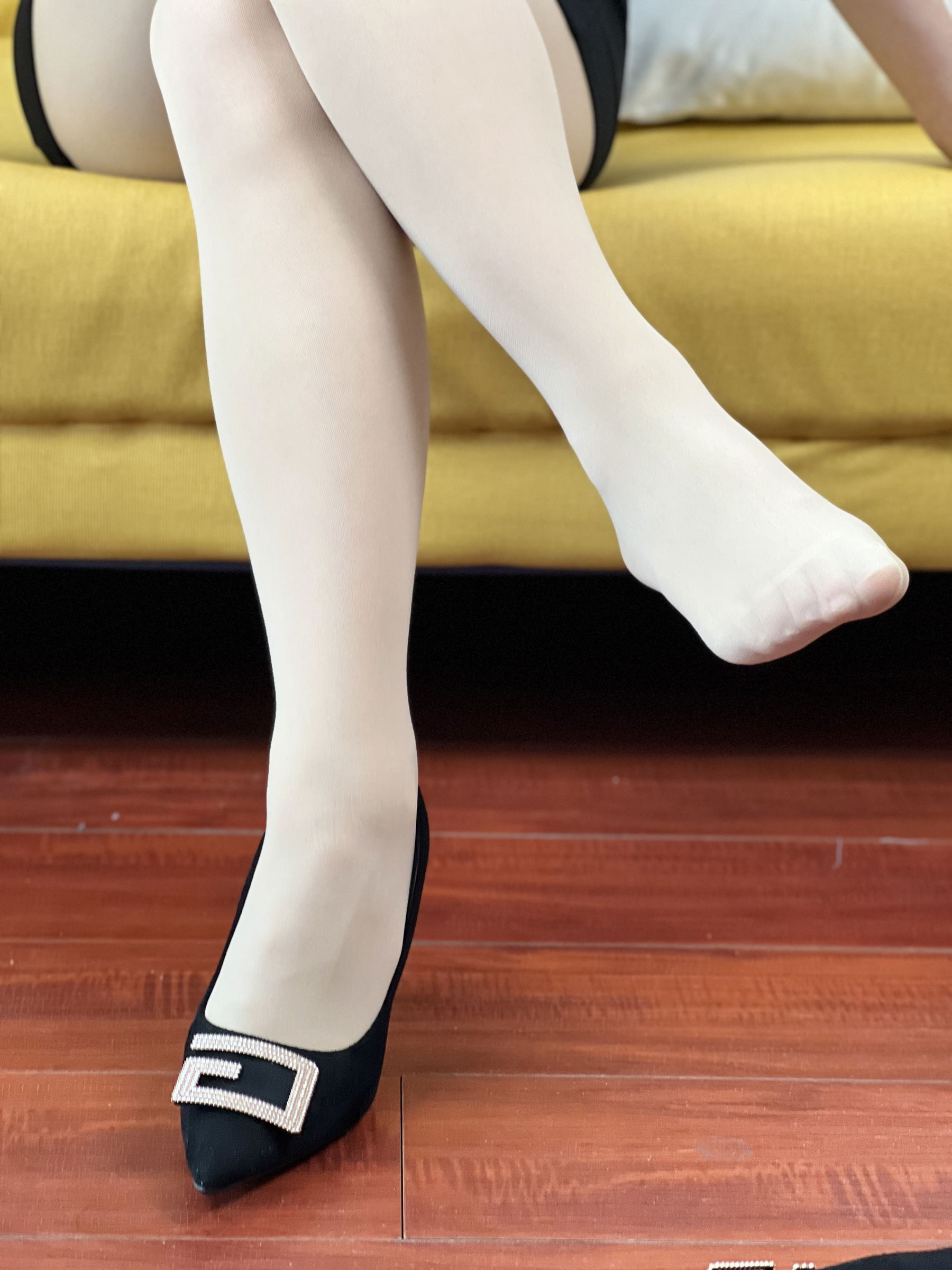 三禾摄影 No.076 空姐制服 肉丝高跟/(296P)