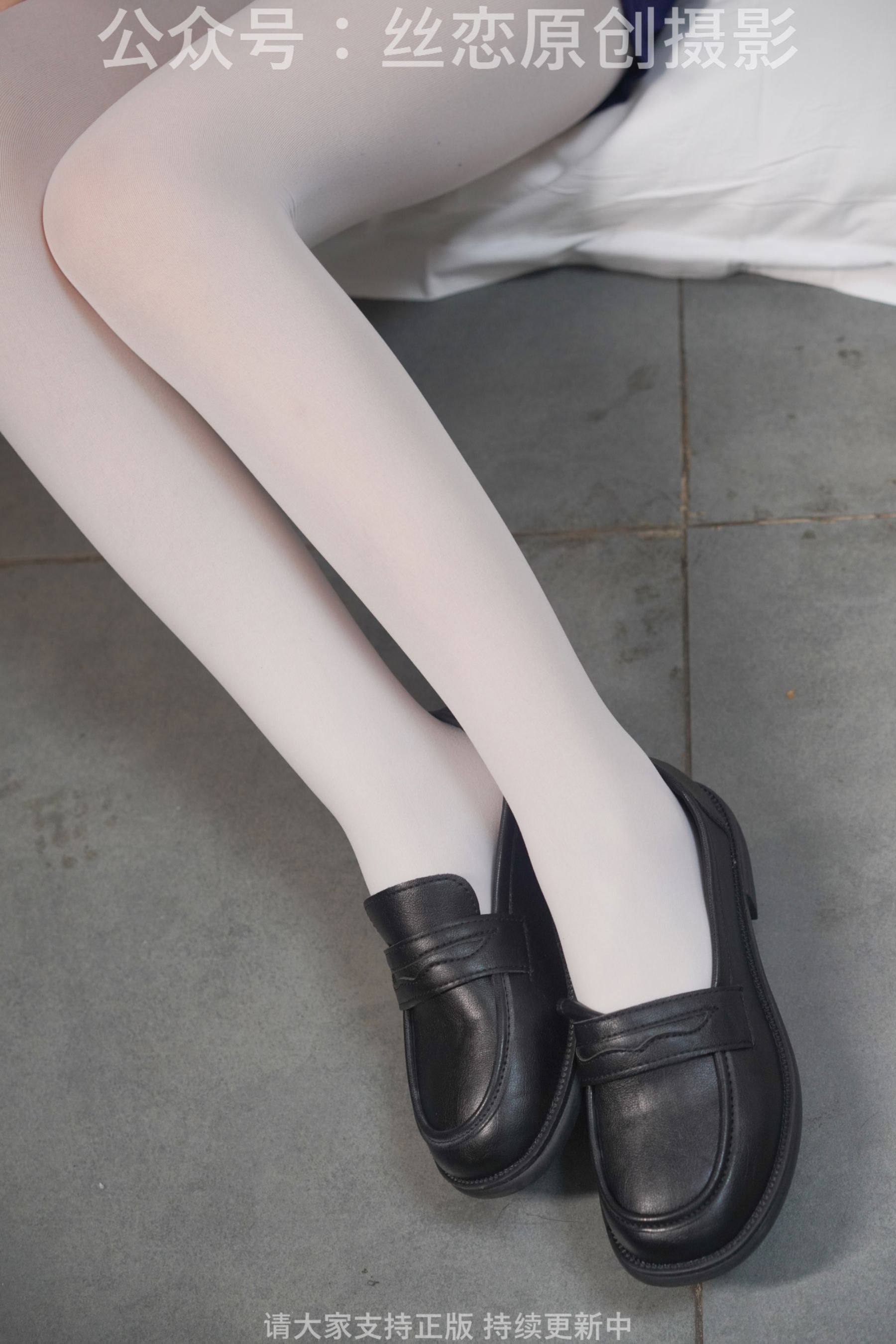 丝恋摄影 No.006 幺幺-厚白丝 乐福鞋 水手服/(159P)