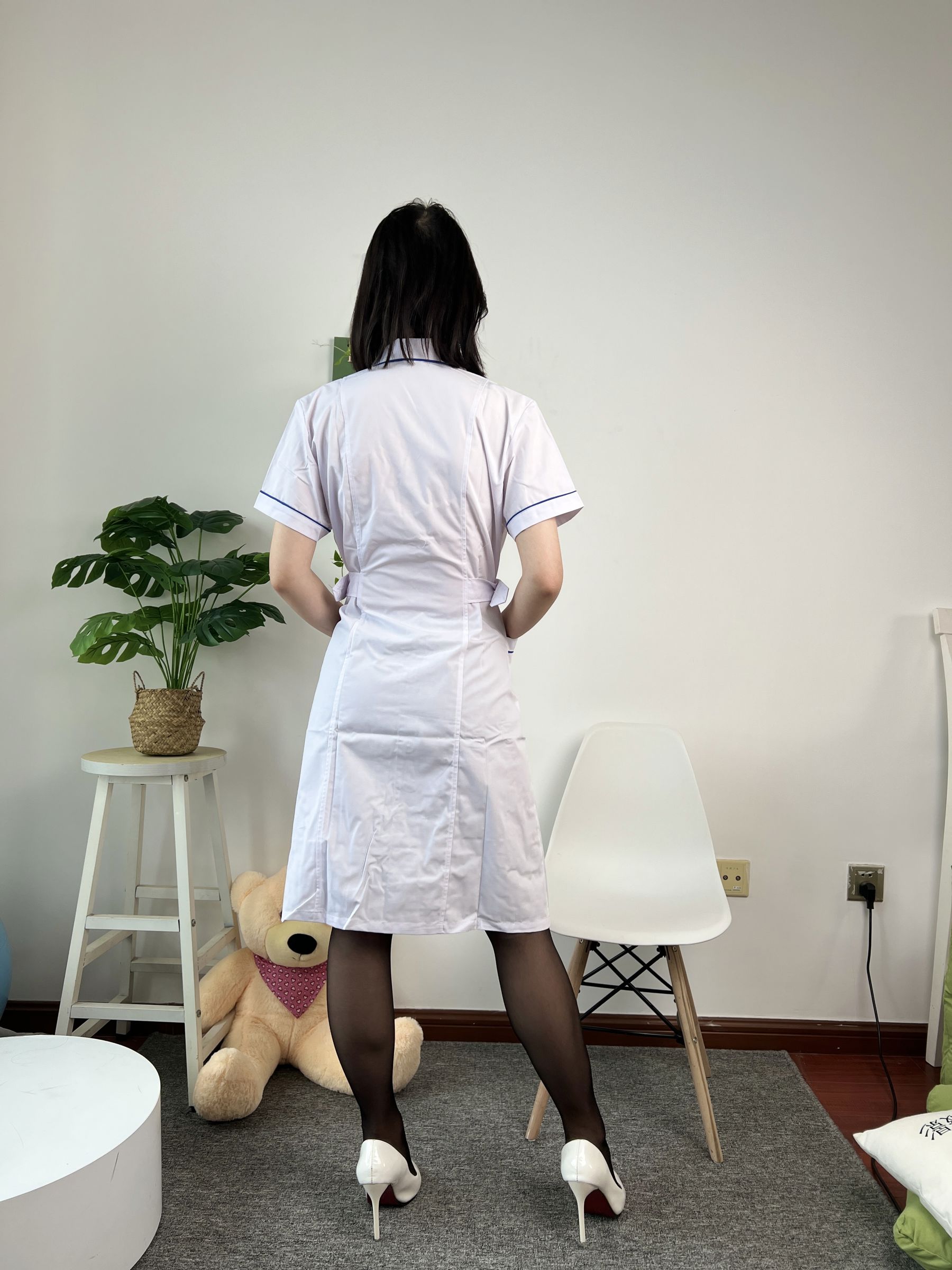 三禾摄影 No.073 护士服 黑丝 高跟/(289P)