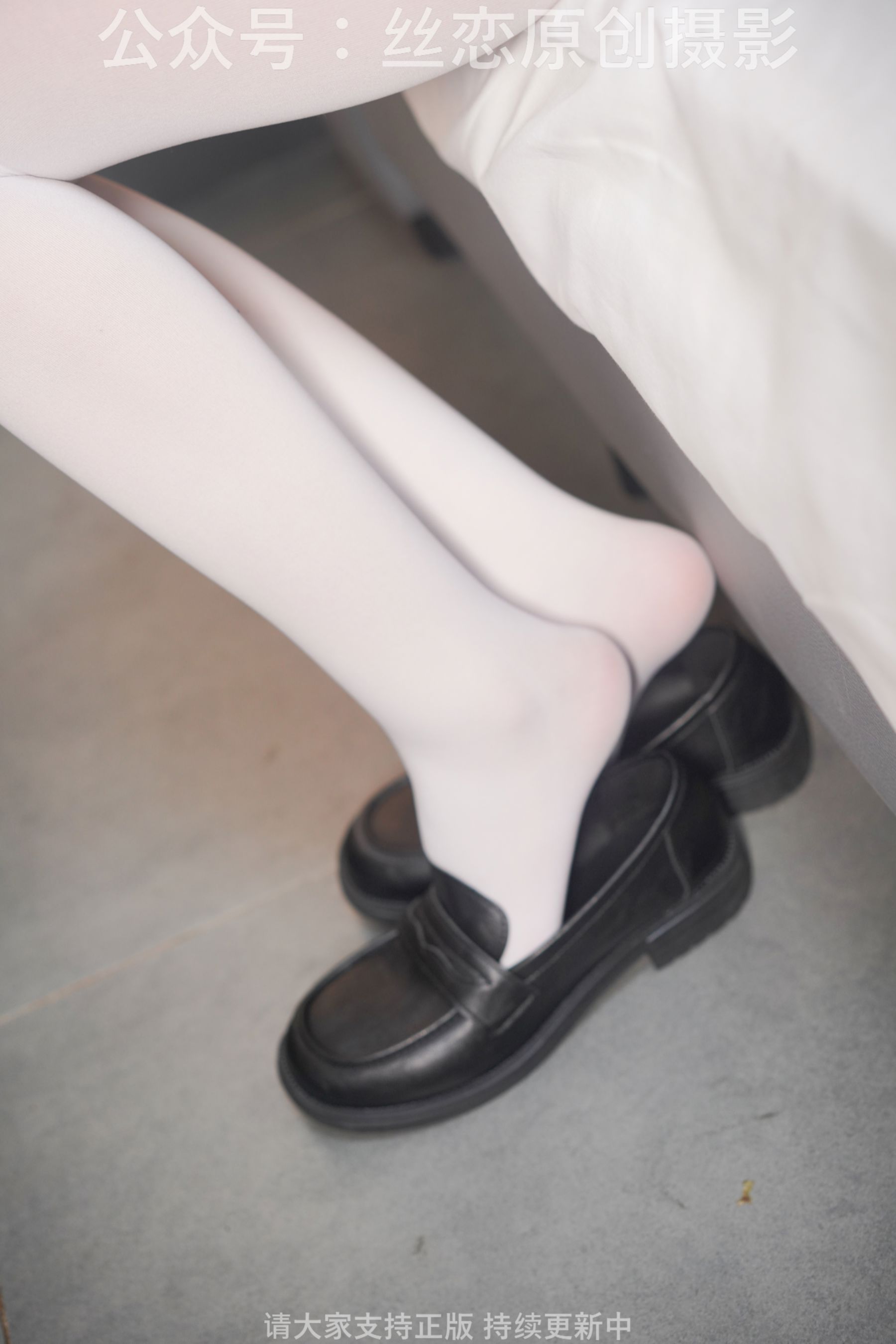 丝恋摄影 No.006 幺幺-厚白丝 乐福鞋 水手服/(159P)
