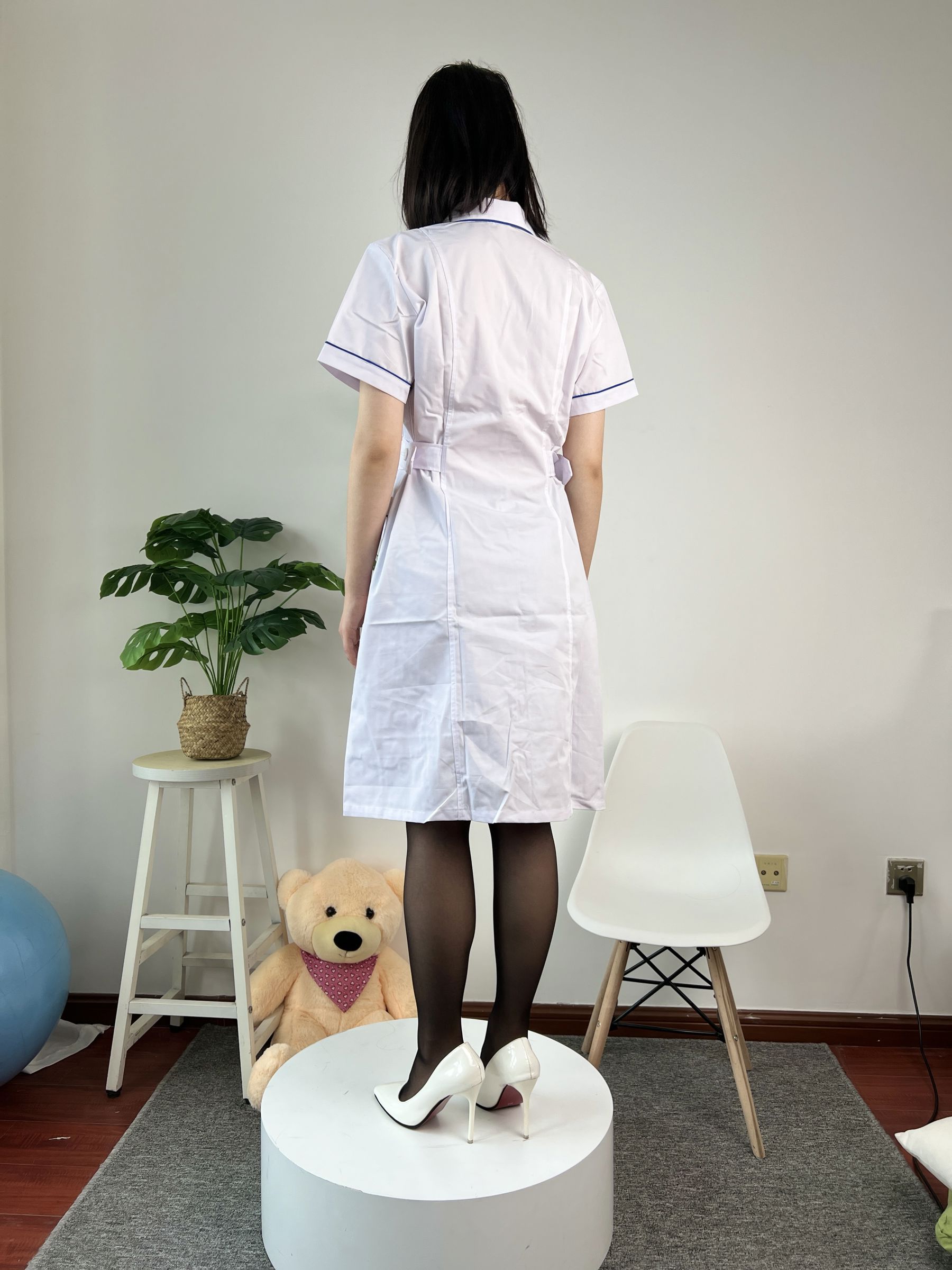 三禾摄影 No.073 护士服 黑丝 高跟/(289P)