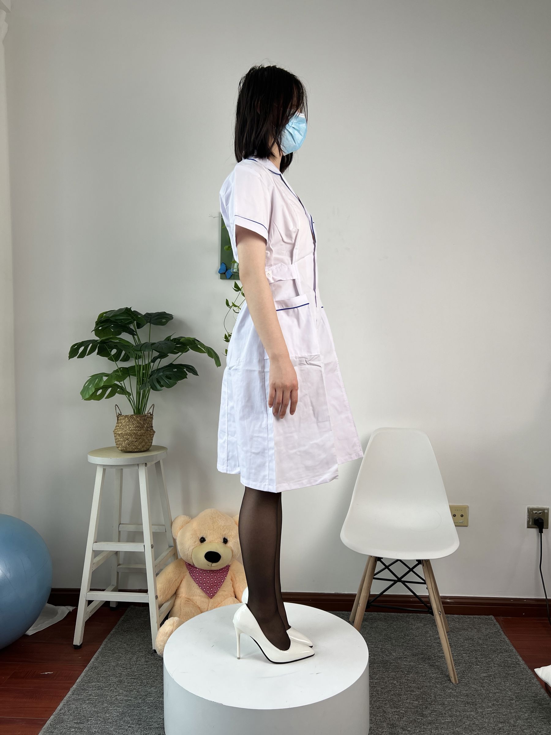 三禾摄影 No.073 护士服 黑丝 高跟/(289P)